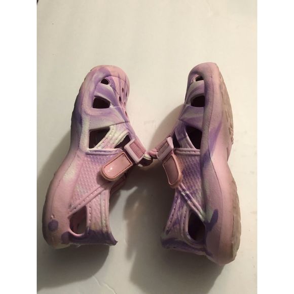 Purple Kids Crocs Size 1 - Picture 3 of 4